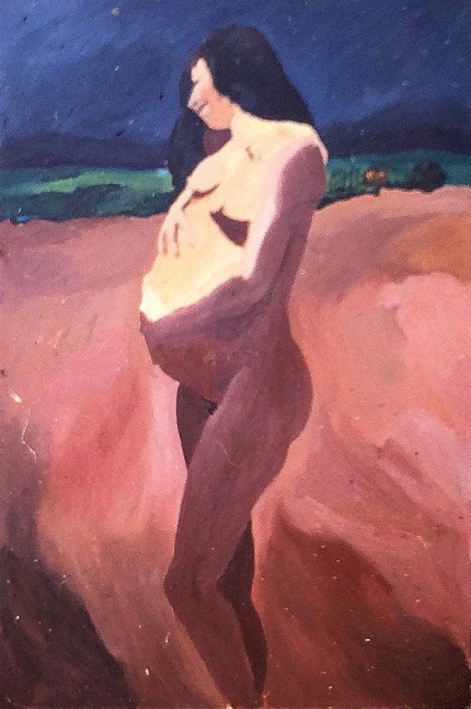 Nude, 1966, by Melvin Jay Lindsay