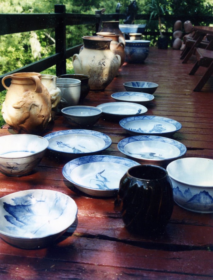 Ceramics by M. Jay Lindsay.