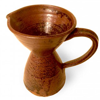 Coffee carafe, glazed earthenware,1978.