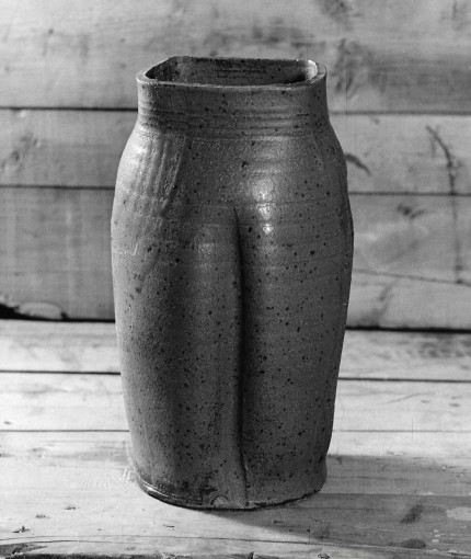 Ceramic vase by M Jay Lindsay