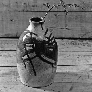 Ceramic vase by M Jay Lindsay